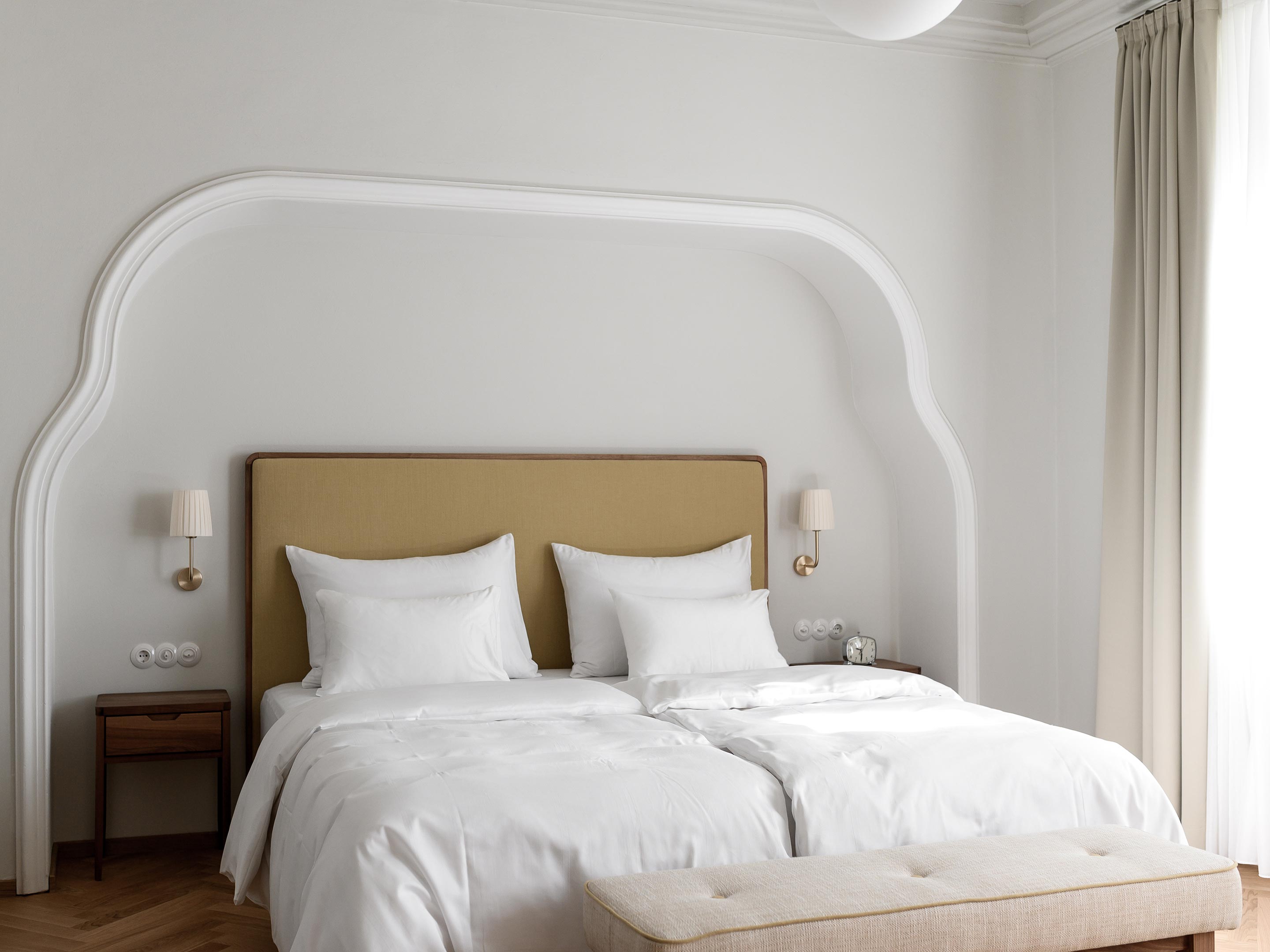 Villa Arnica Room Design Details in Lana