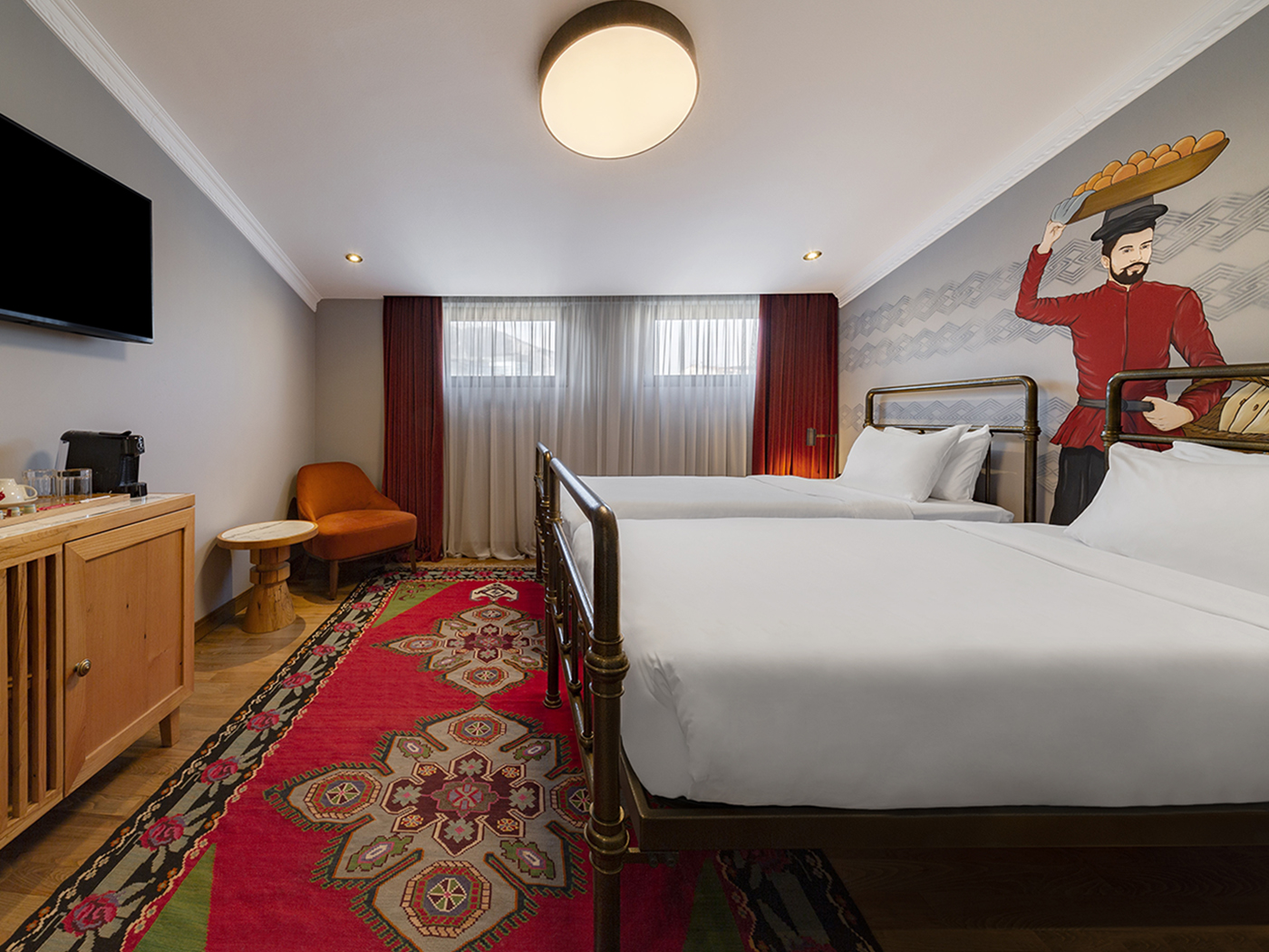 The Blue Fox Twin Room R 01