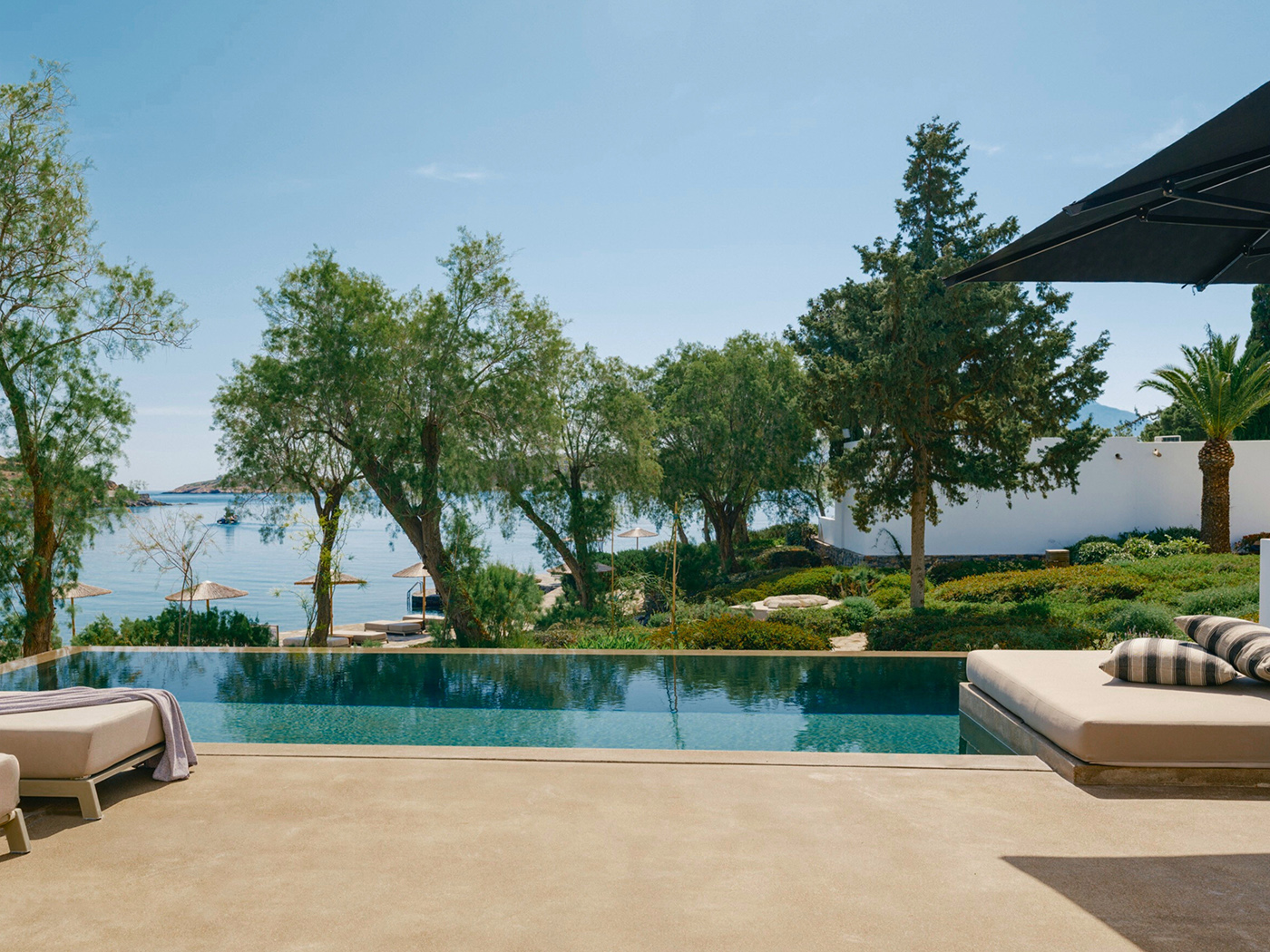 Minos Beach One Bedroom Seafront Villa Private Pool R 09