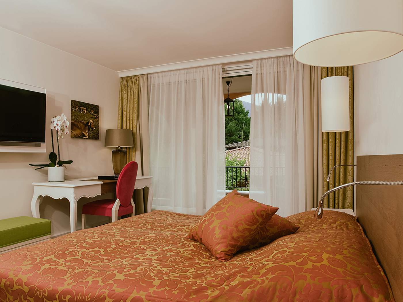 Giardino Ascona Double Room Casa Rosa V3 R 01