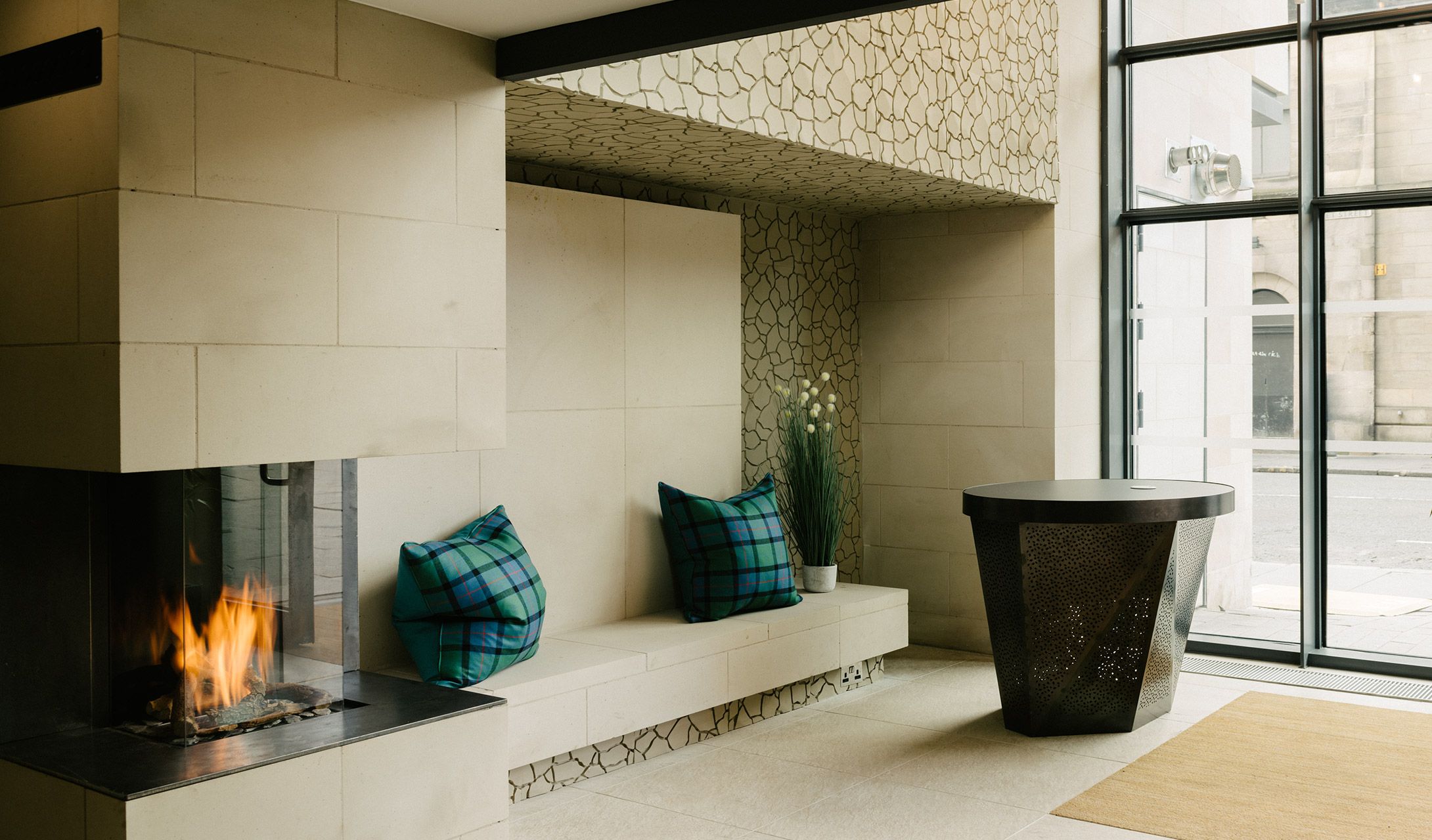 Market Street Lobby Details in Edinburgh