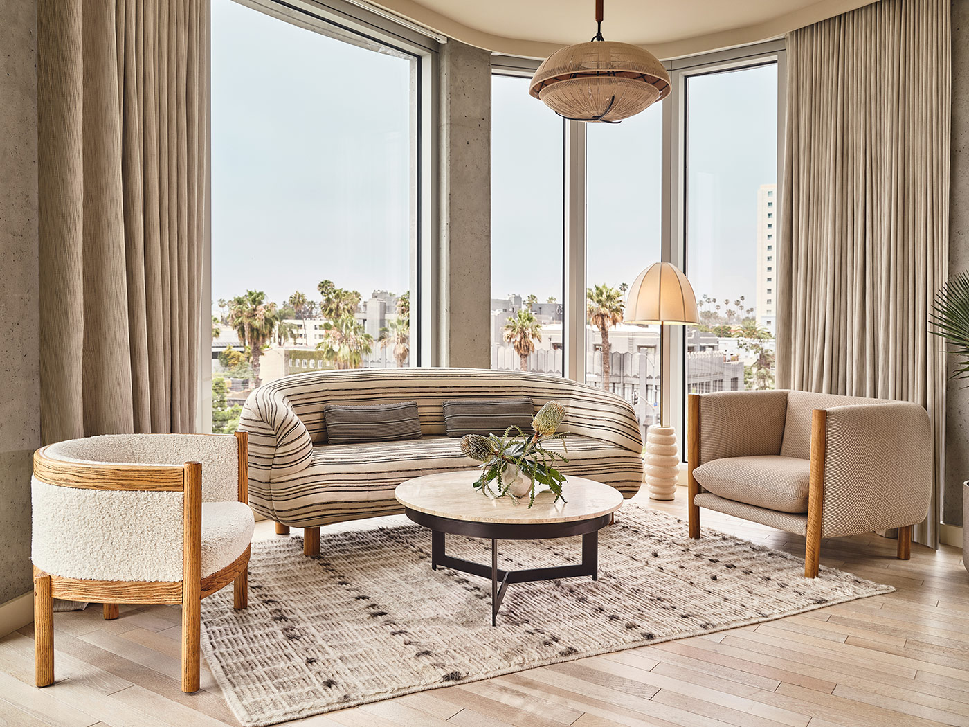 Santa Monica Proper Hotel Sunset One Bedroom Suite R 01