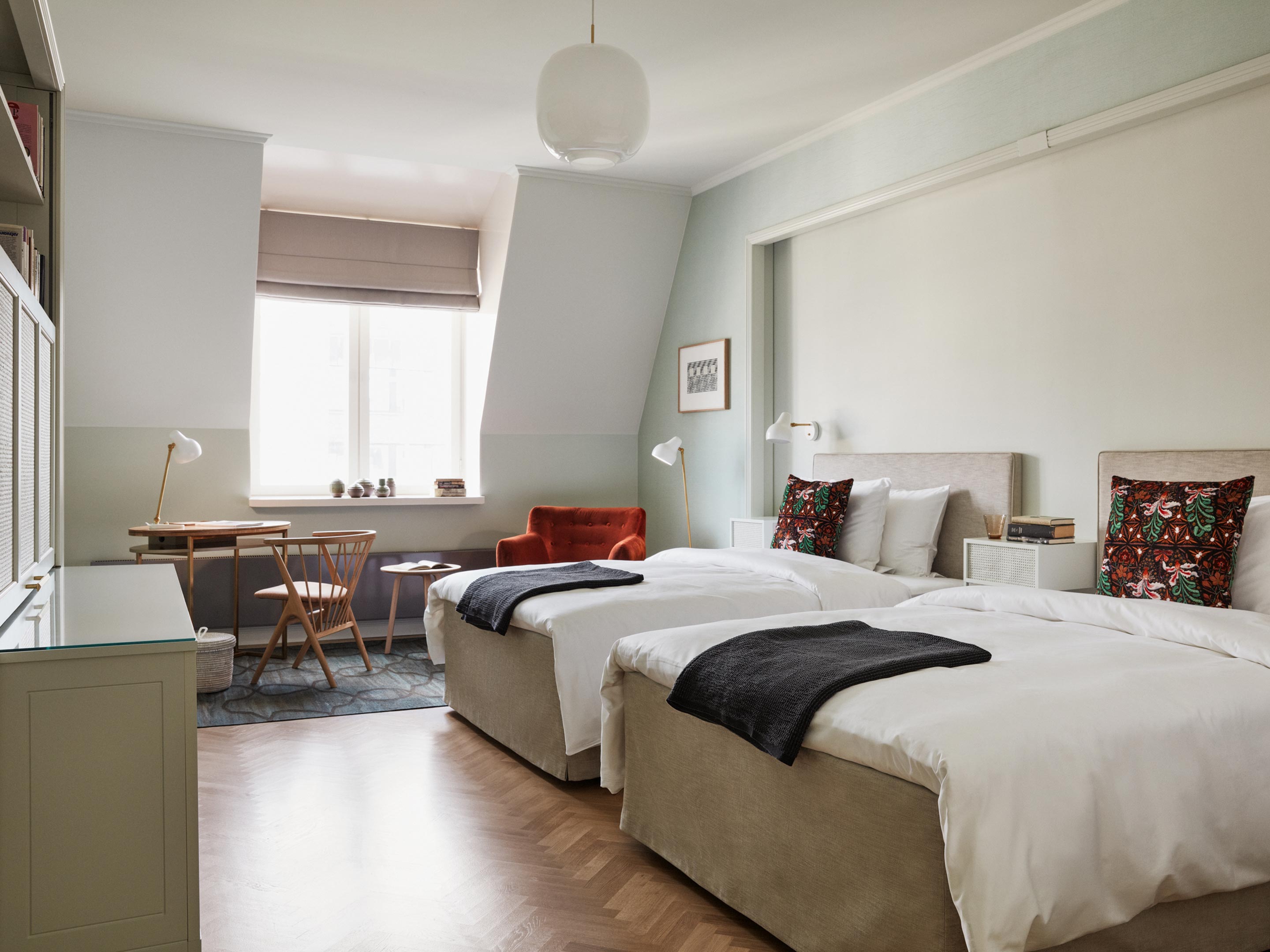 Hotel St George Twin Room in Helsinki