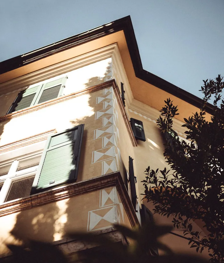 Villa Arnica design details in Lana