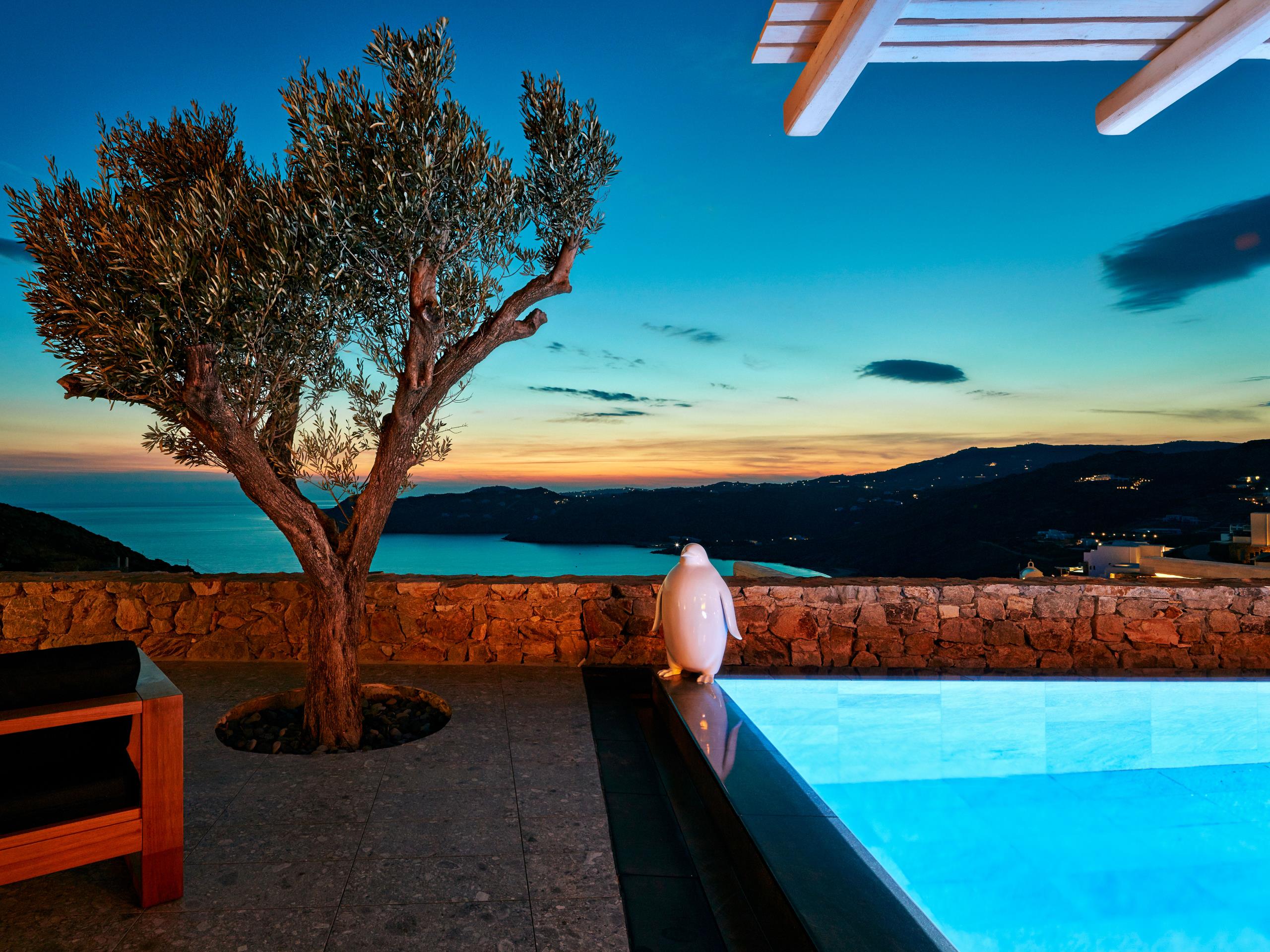 Myconian Avaton Sunset in Mykonos