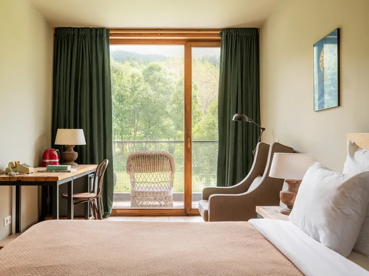 Rooms Hotel Kazbegi Double Room Forest View V2 R 01