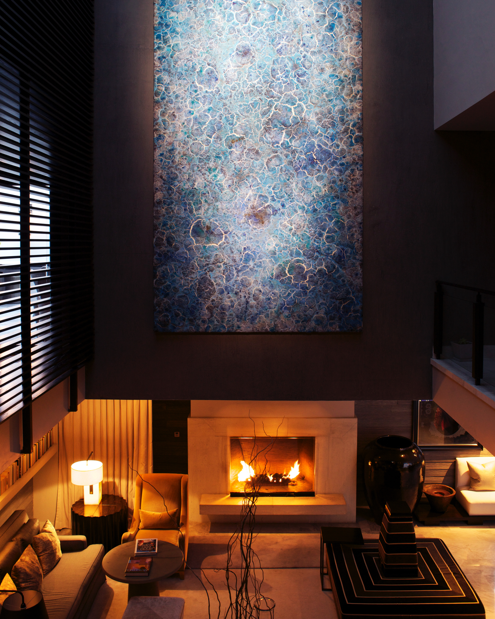 002 Hotel Matilda Lounge Art Painting