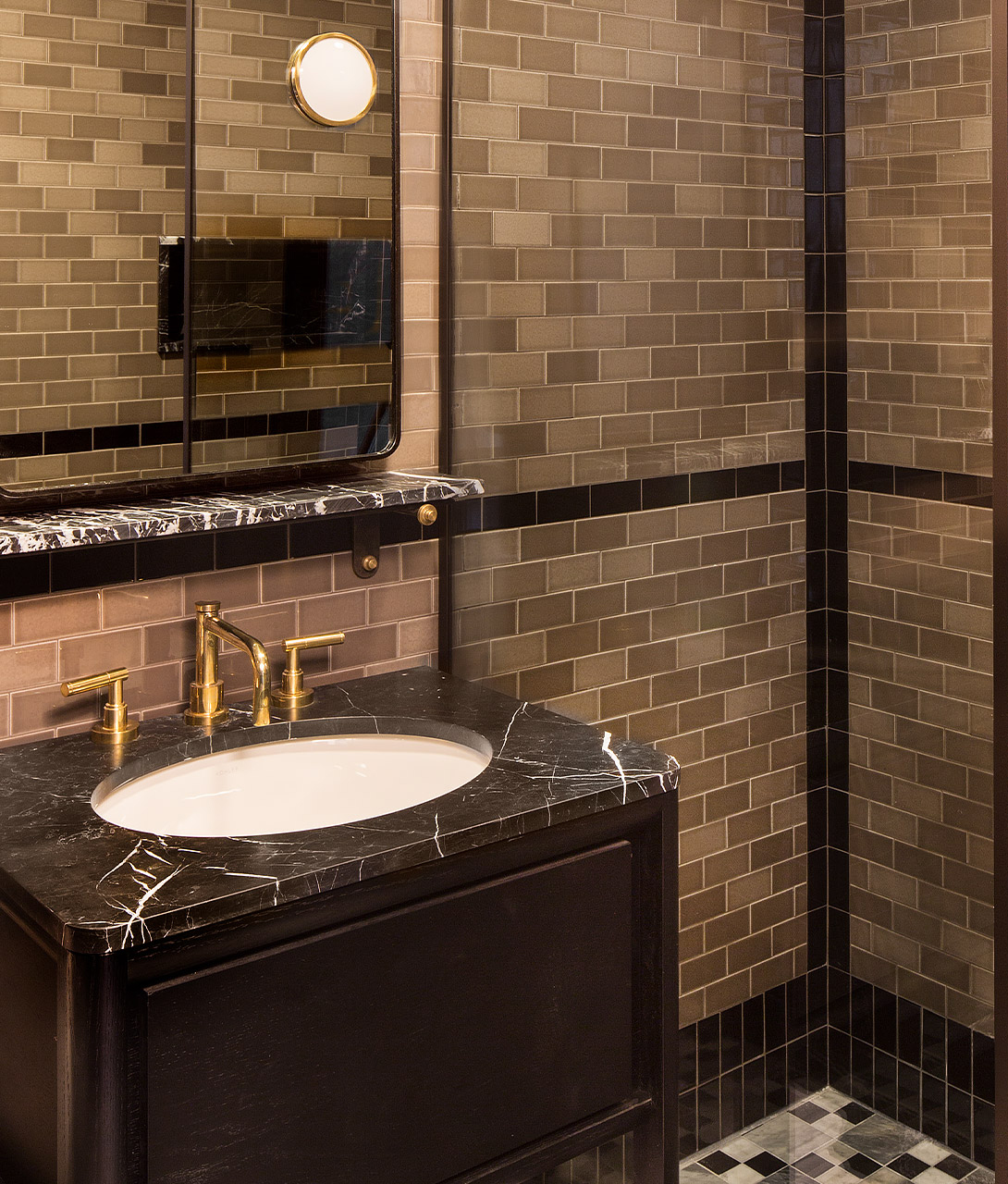 San Francisco Proper Hotel Bathroom Interior Design Lamp Detail M 14 R A