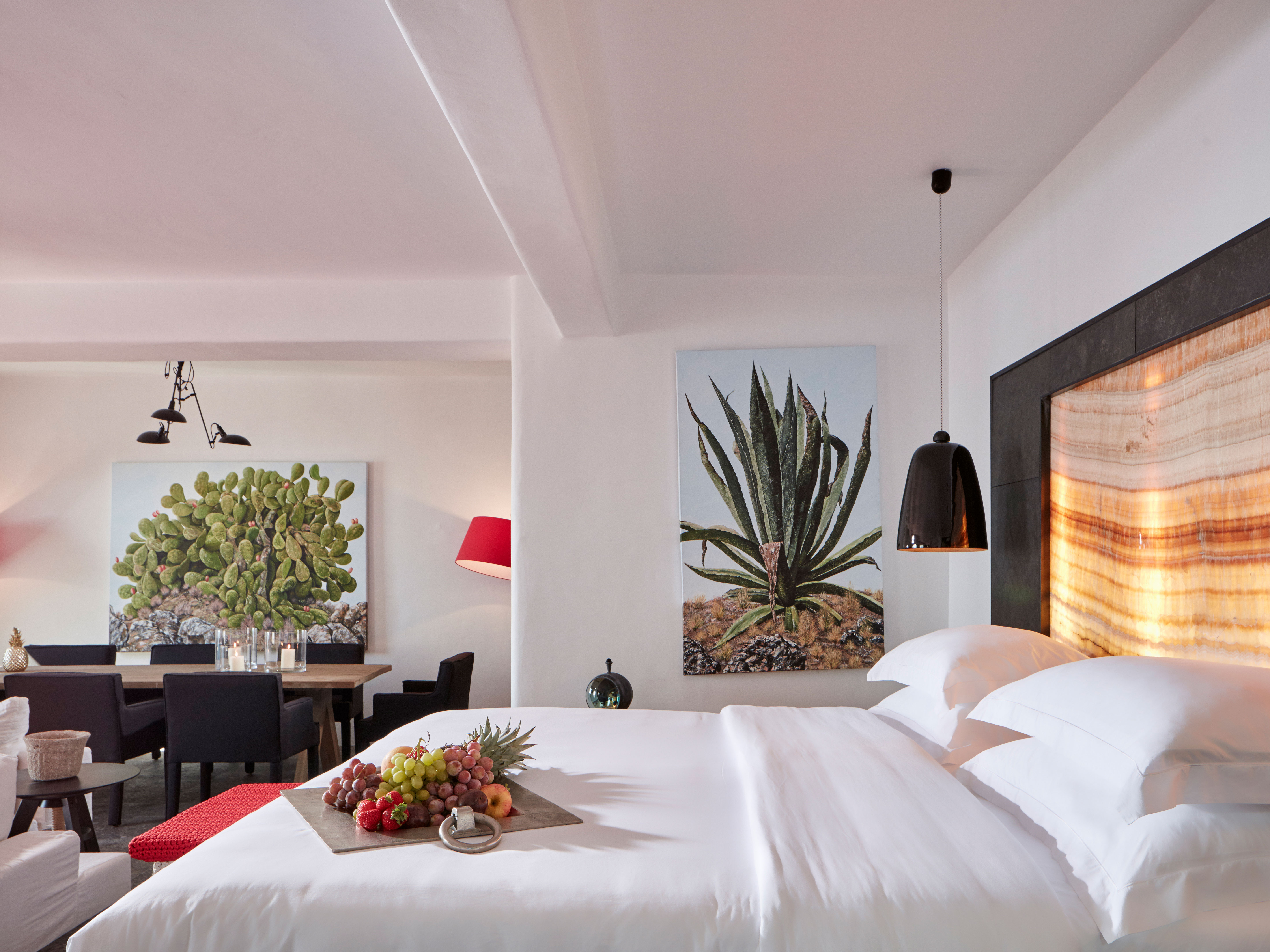 Myconian Avaton Fruit Platter in Mykonos