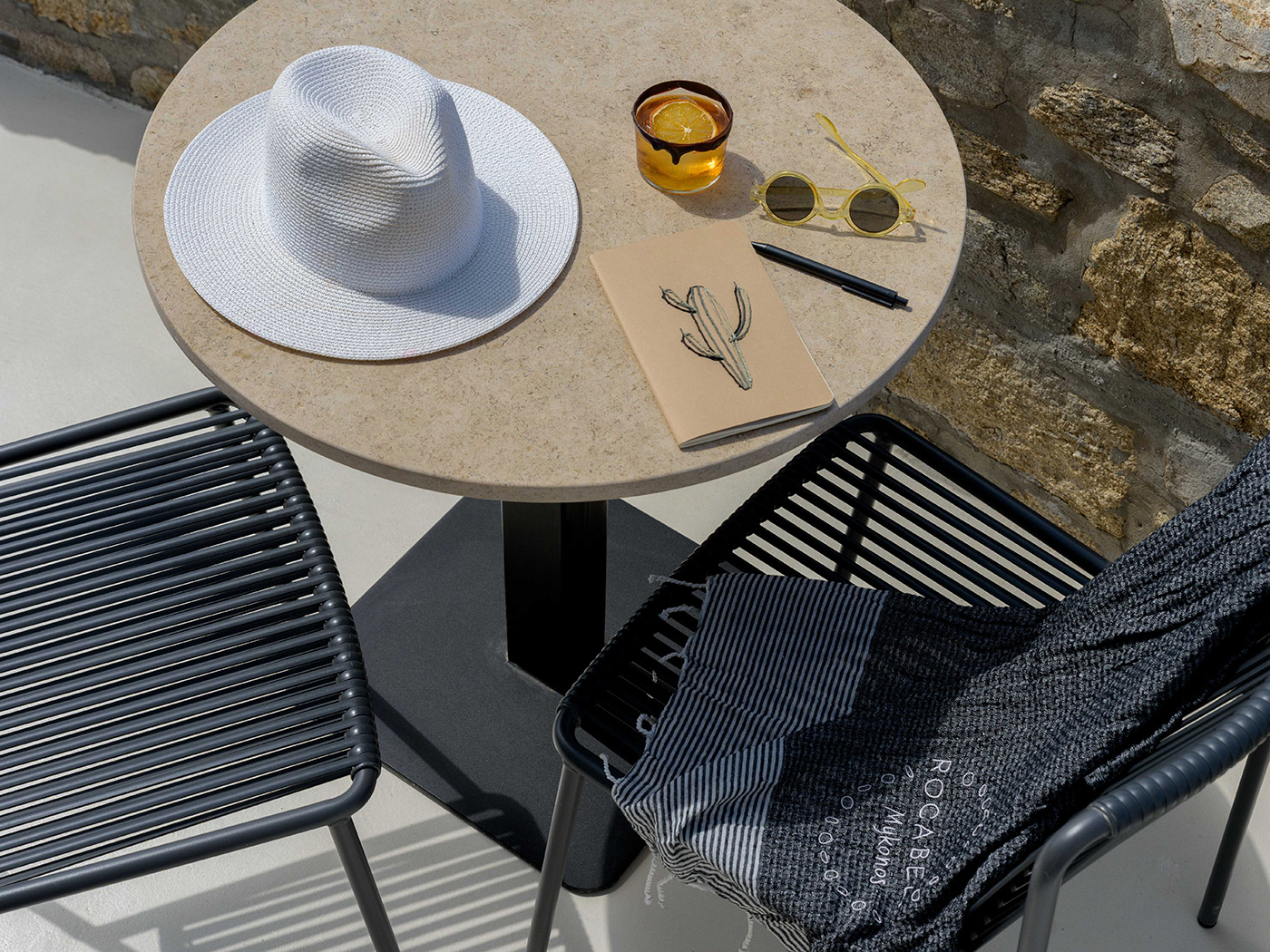 Rocabella Mykonos Front Sea View Suite Outdoor Mini Plunge Pool R V2 04