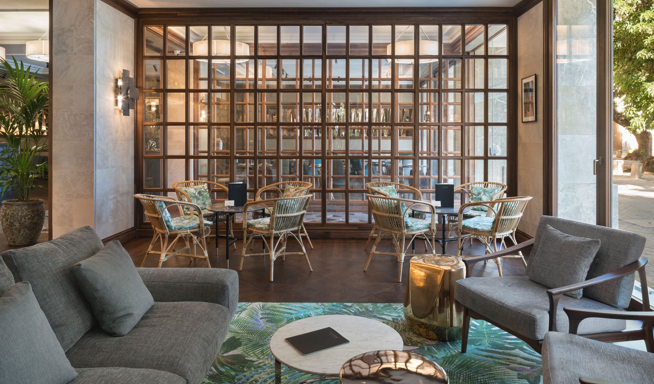 El Llorenç Parc de la Mar Lobby Interior Design in Palma de Mallorca