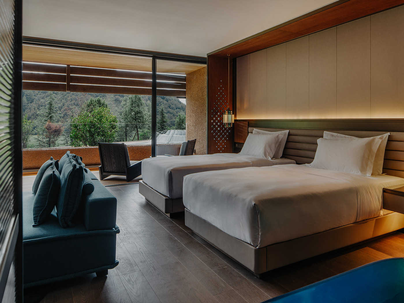 Arcadia Place Lugu Lake Mountain View Twin Room R 01