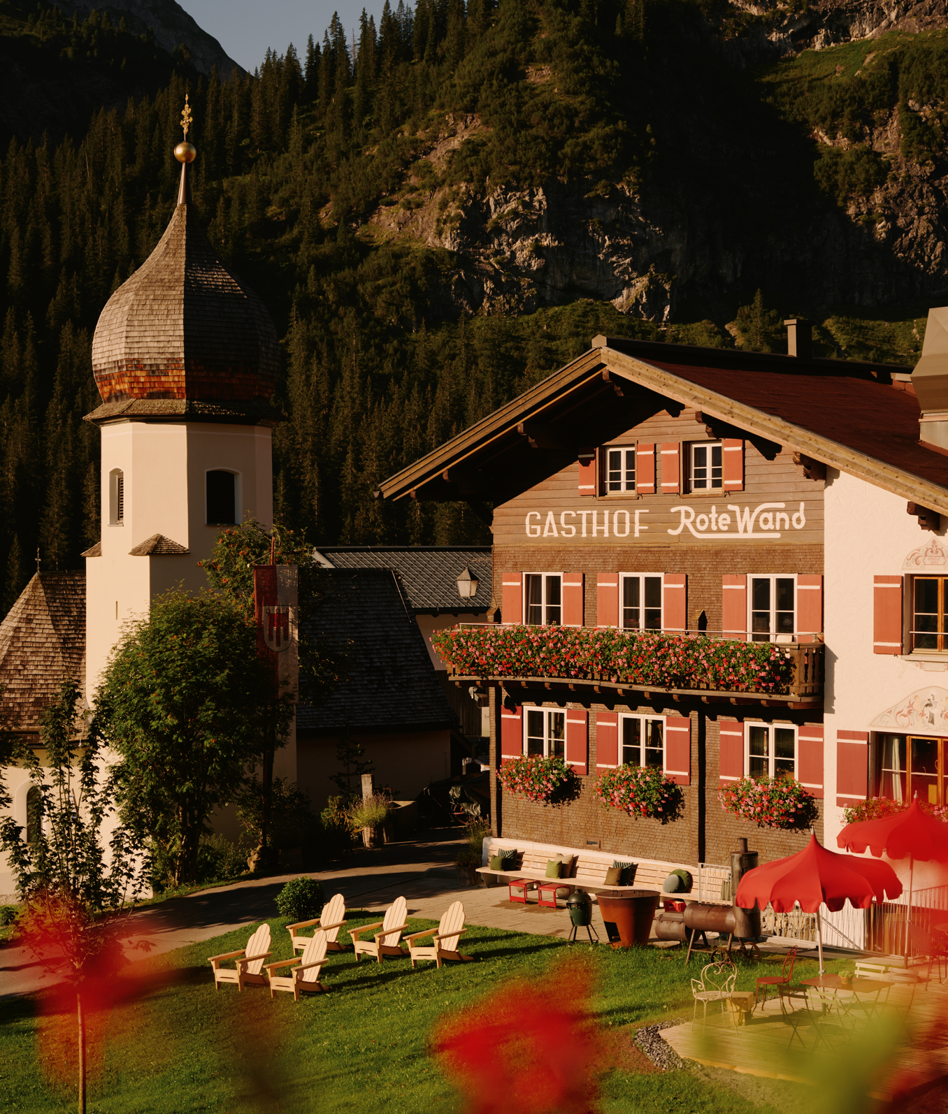 Rote Wand Gourmet Hotel Architecture