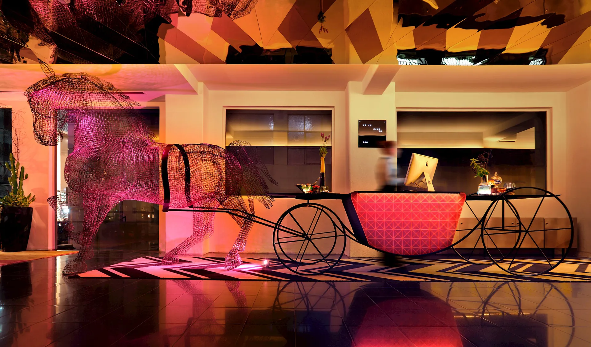 Adelphi Hotel Horse in Melbourne