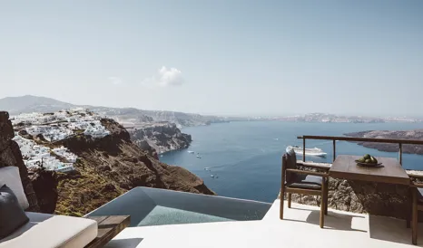 Vora Terrace in Santorini