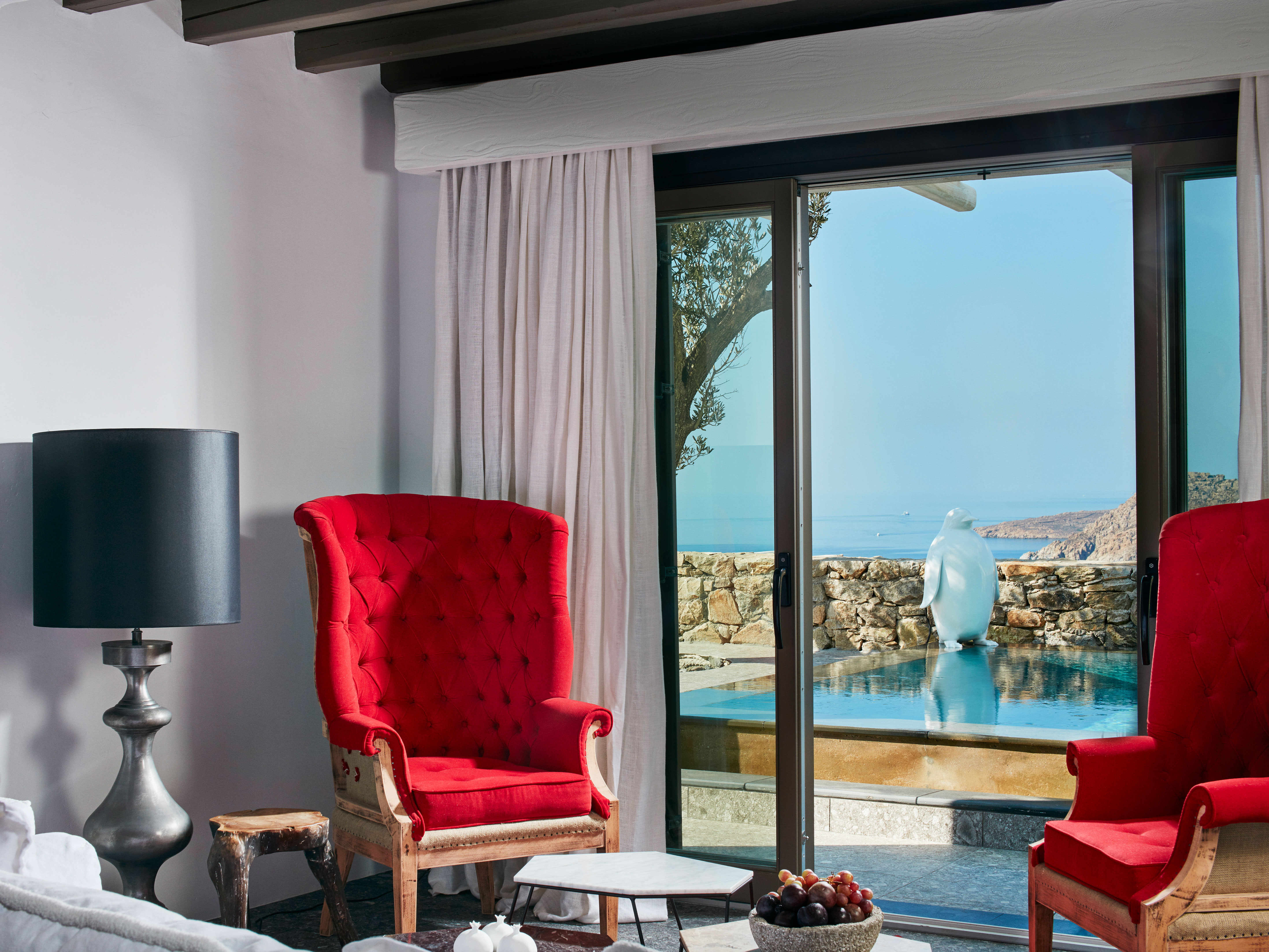 Myconian Avaton Pool in Mykonos