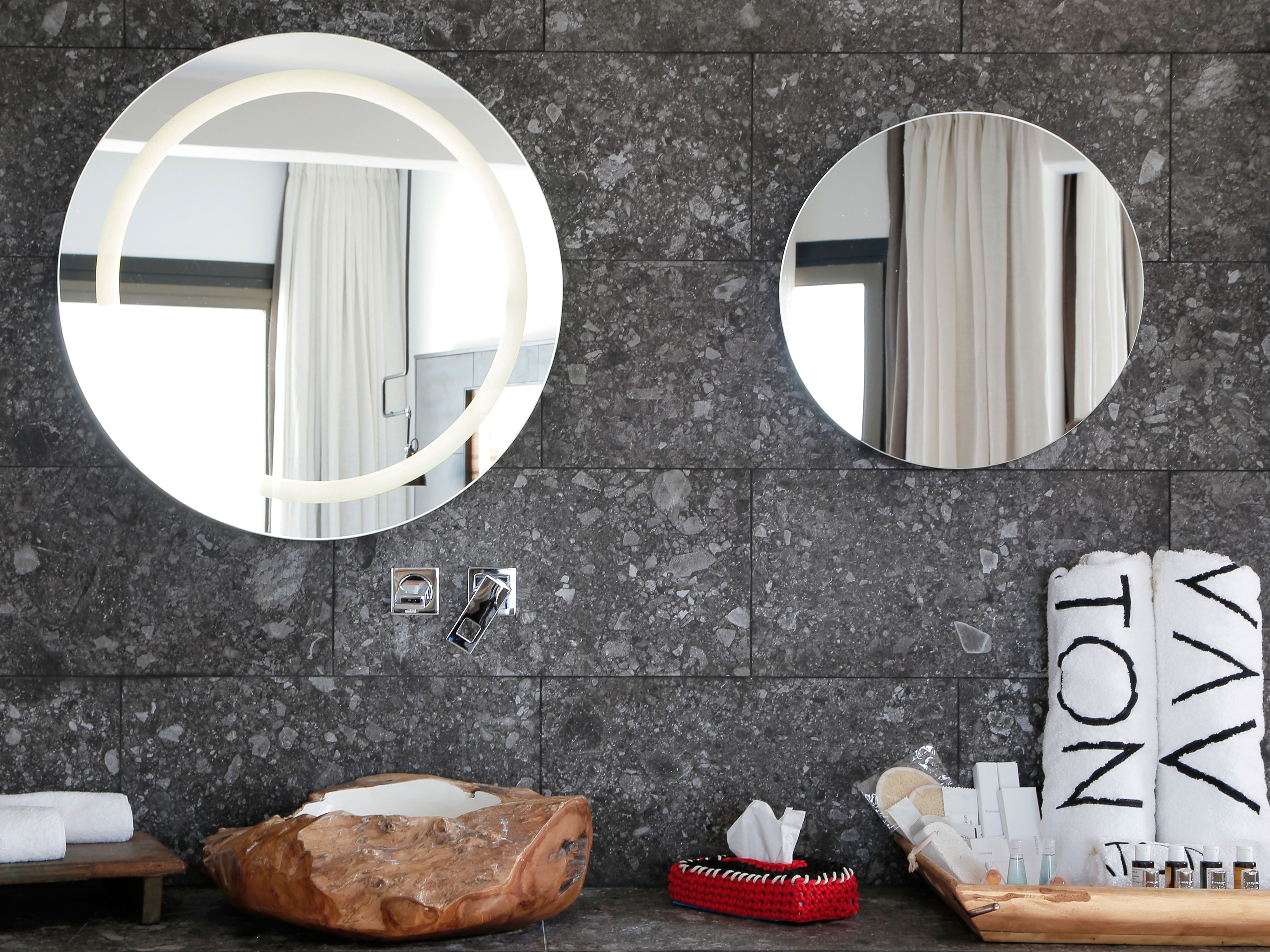 Myconian Avaton Mirrors in Mykonos