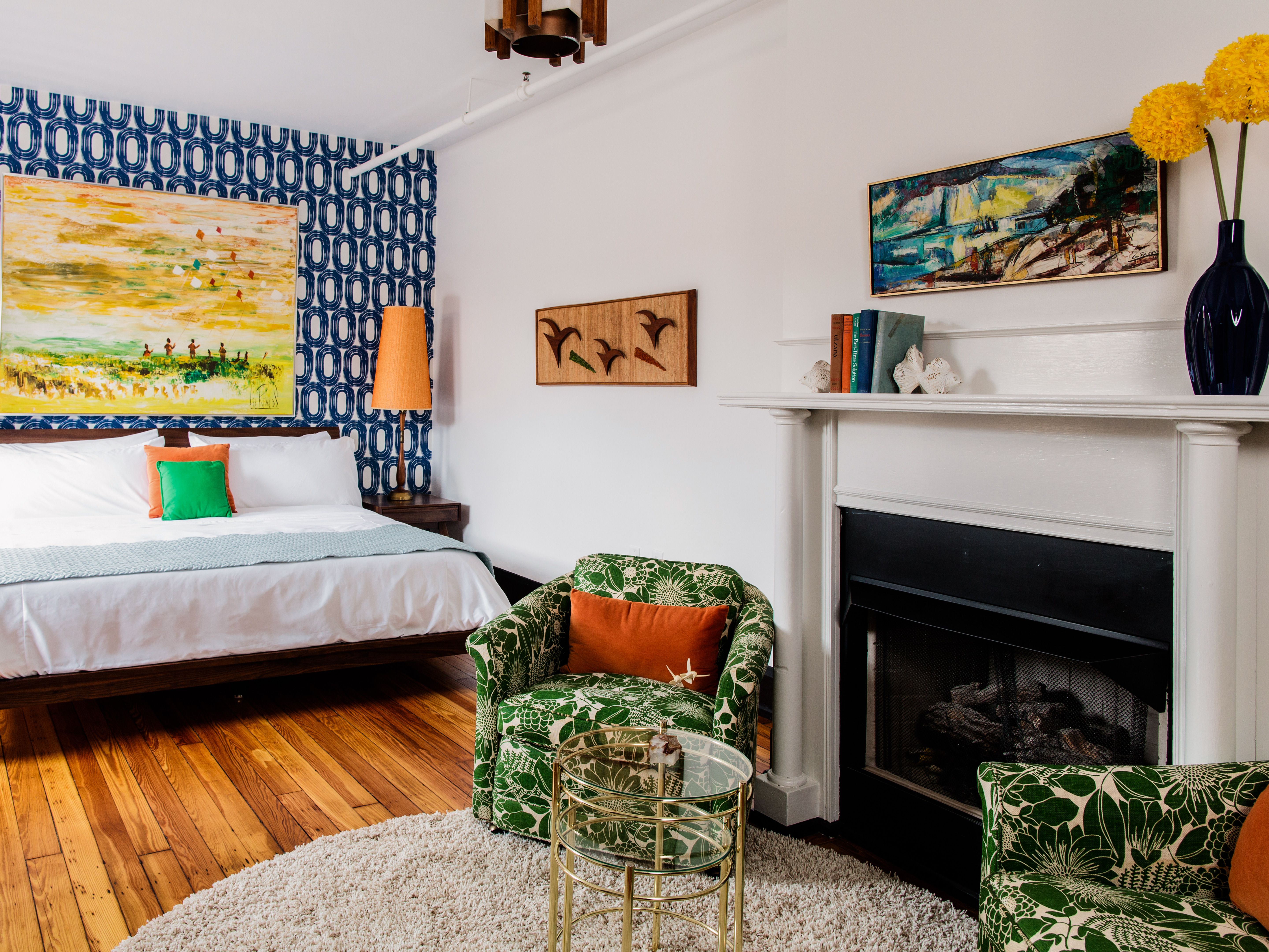 The Dwell Yellow flowers in Chattanooga