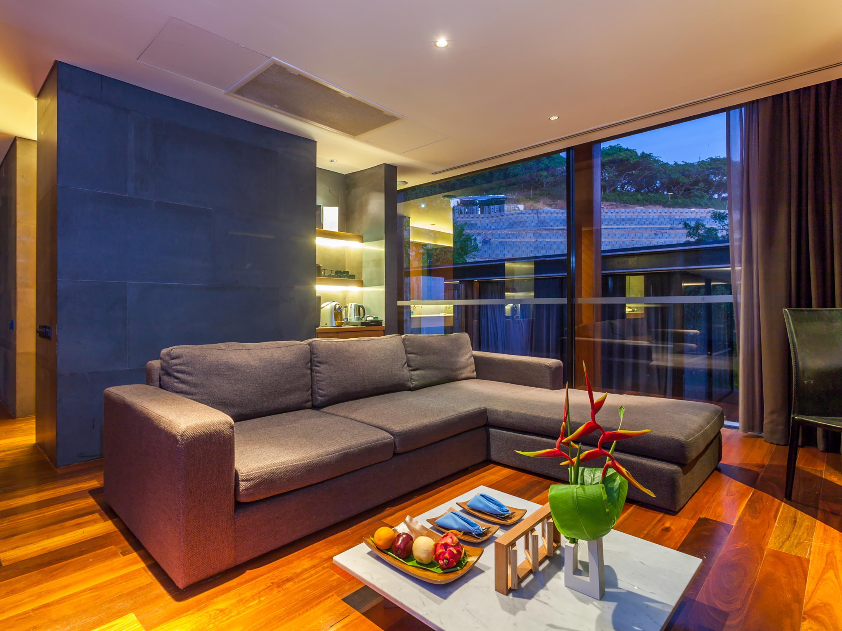The Naka Phuket One Bedroom Pool Villa Deluxe Ocean View Interior Design in Phuket