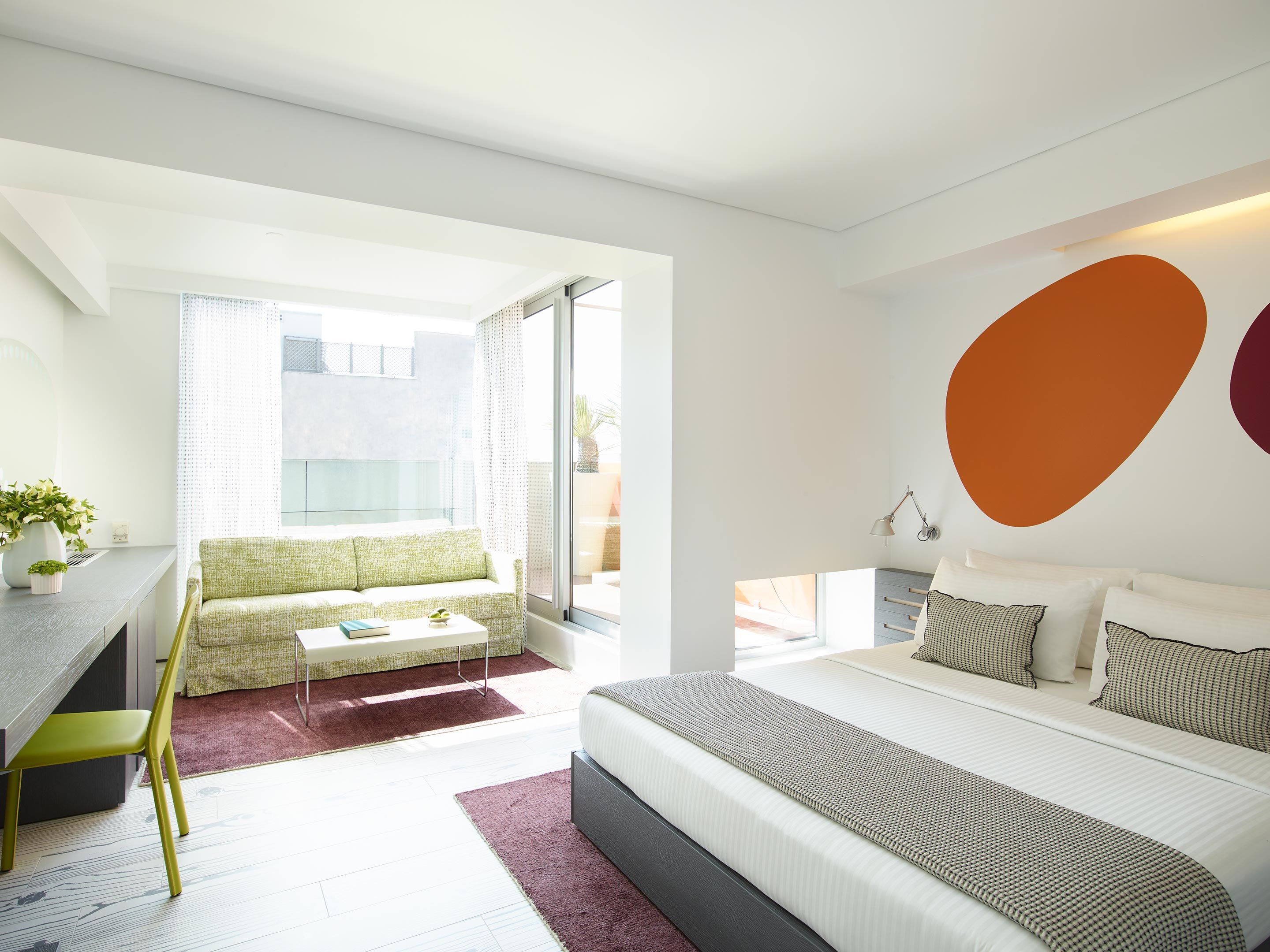 Fresh Hotel Room Interior Detail