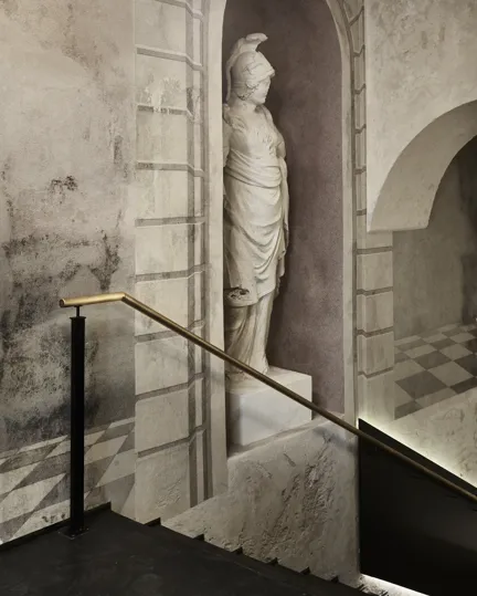 005 Hotel Pacai Sculpture Staircase