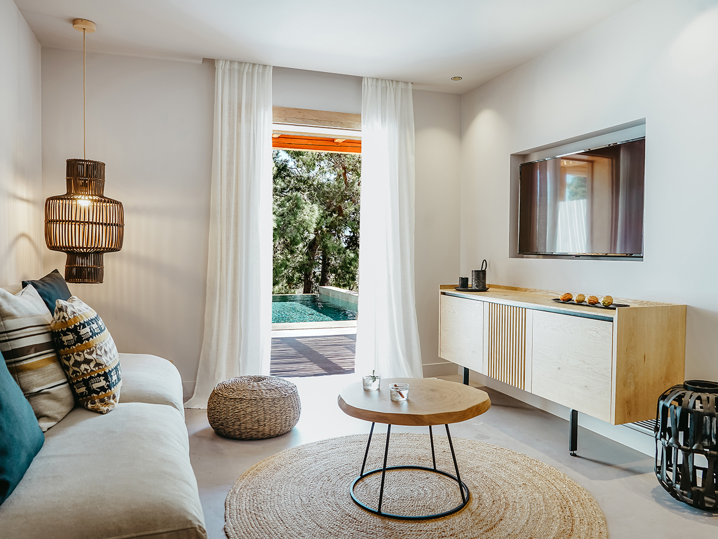 Minos Beach Two Bedroom Seaview Villa Private Pool V2 R 07