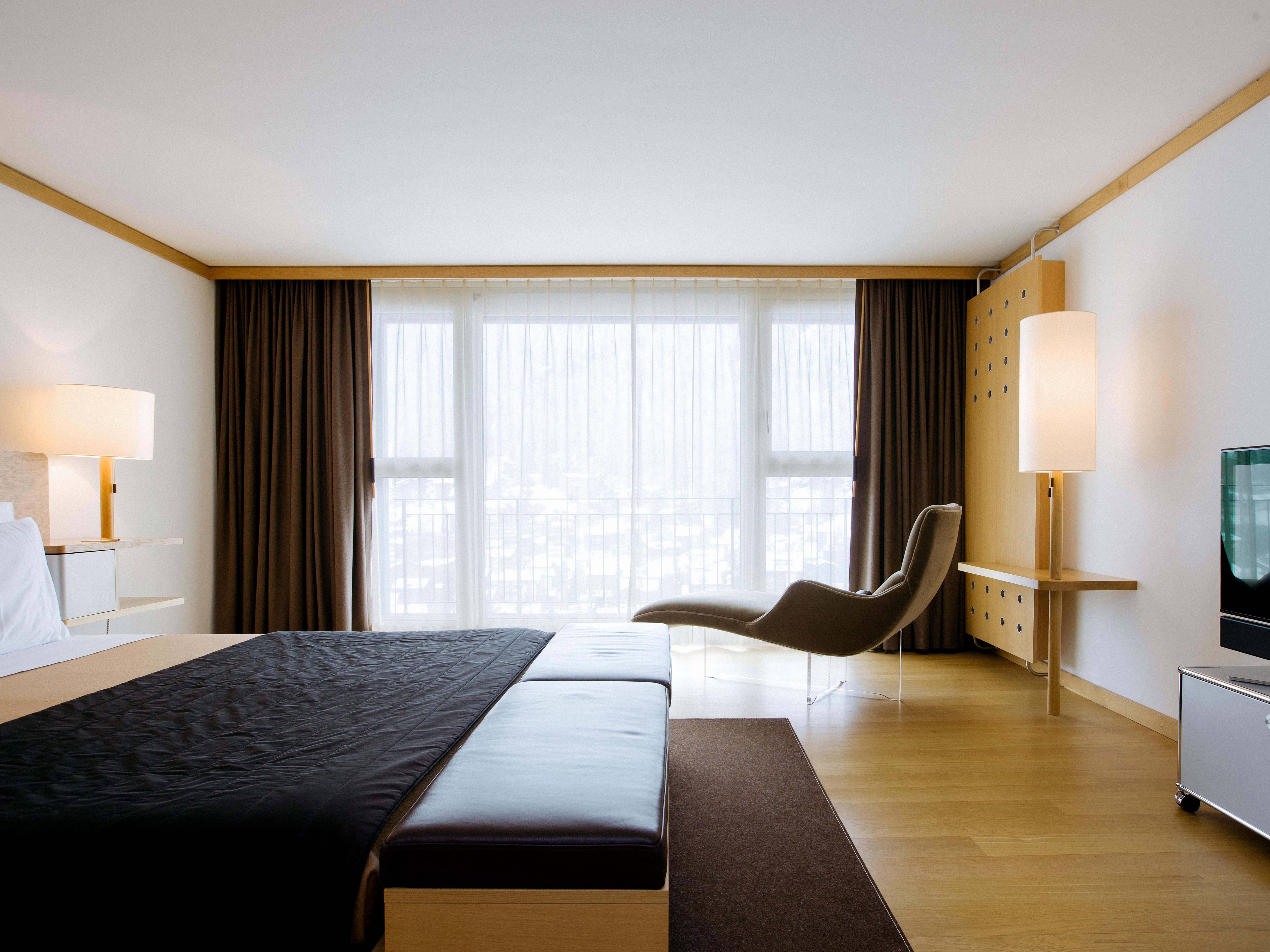 The Omnia Room Interior Design in Zermatt