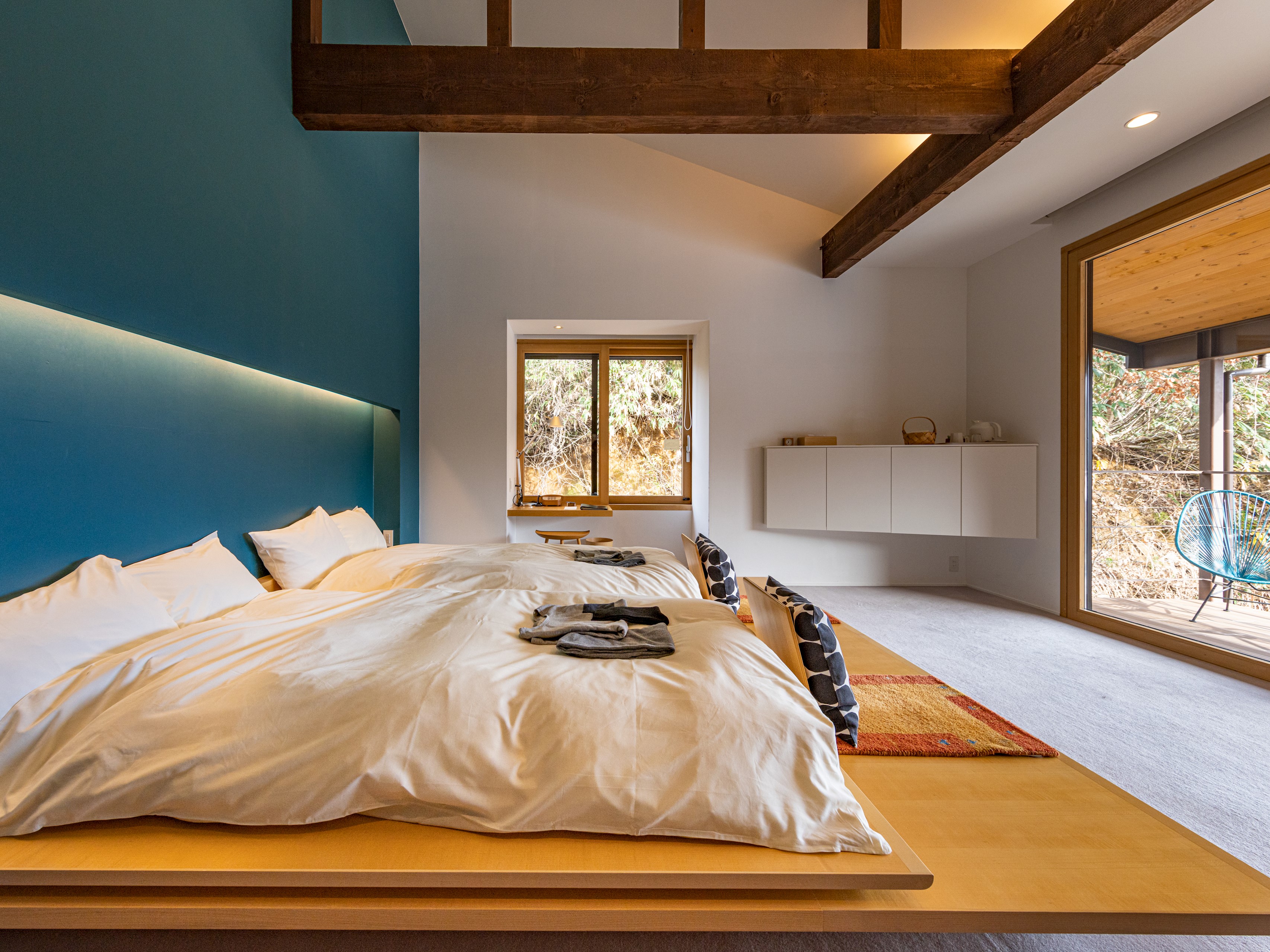 Satoyama Jujo 302 Corner Twin With Open Air Bath R 03