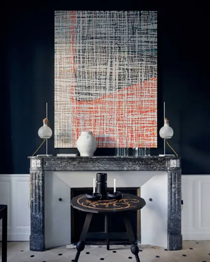 006 Chateau De La Resle Interior Art