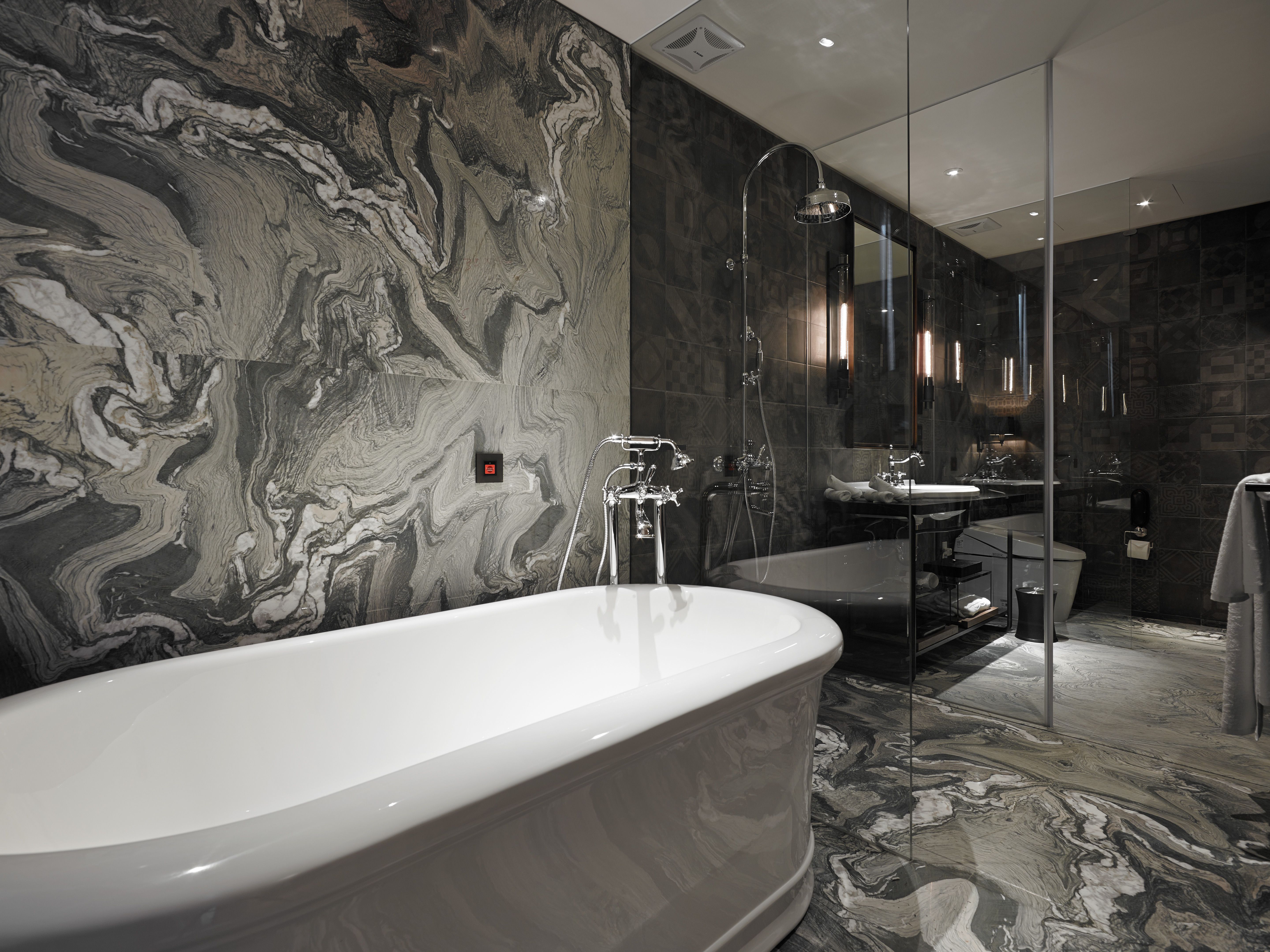 Hotel Proverbs Taipei Bathtub in Taiwan