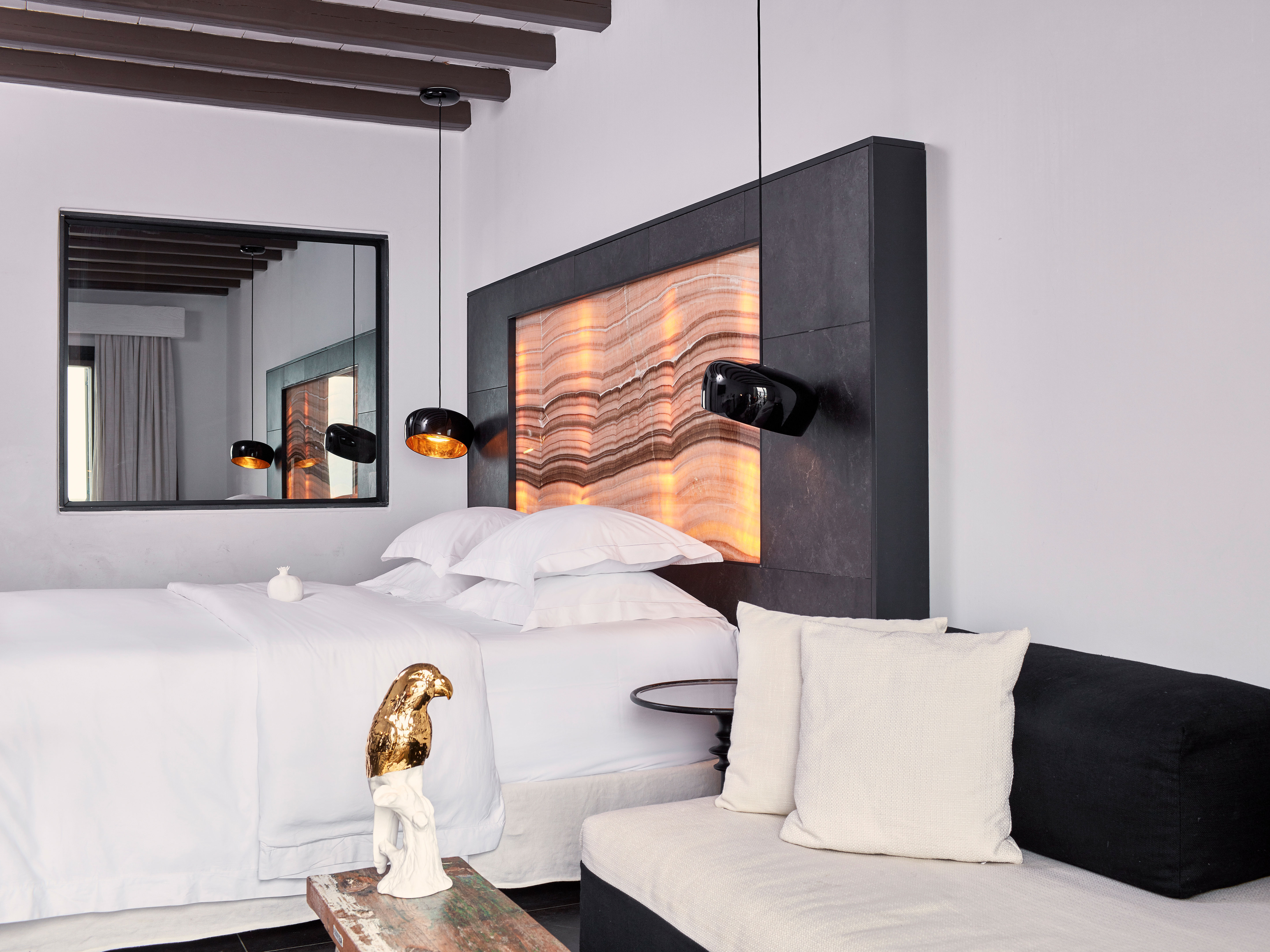 Myconian Avaton Bedroom Bird in Mykonos