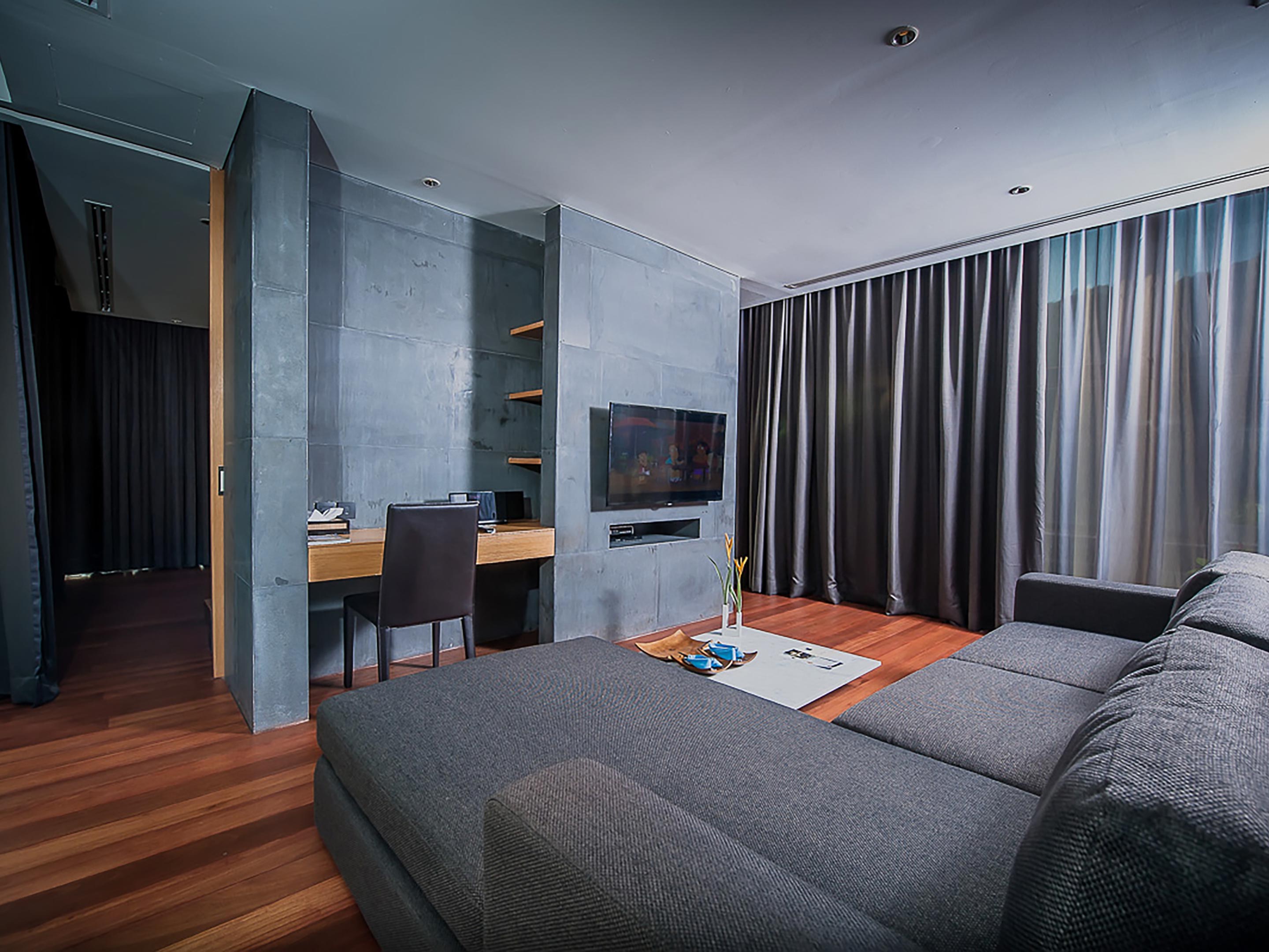 The Naka Phuket One Bedroom Pool Villa High Bay Interior Design in Phuket