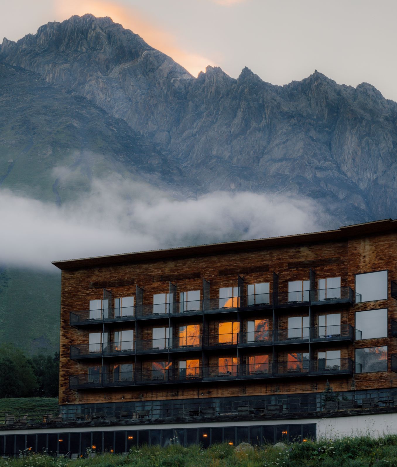 Rooms Hotel Kazbegi Architecture