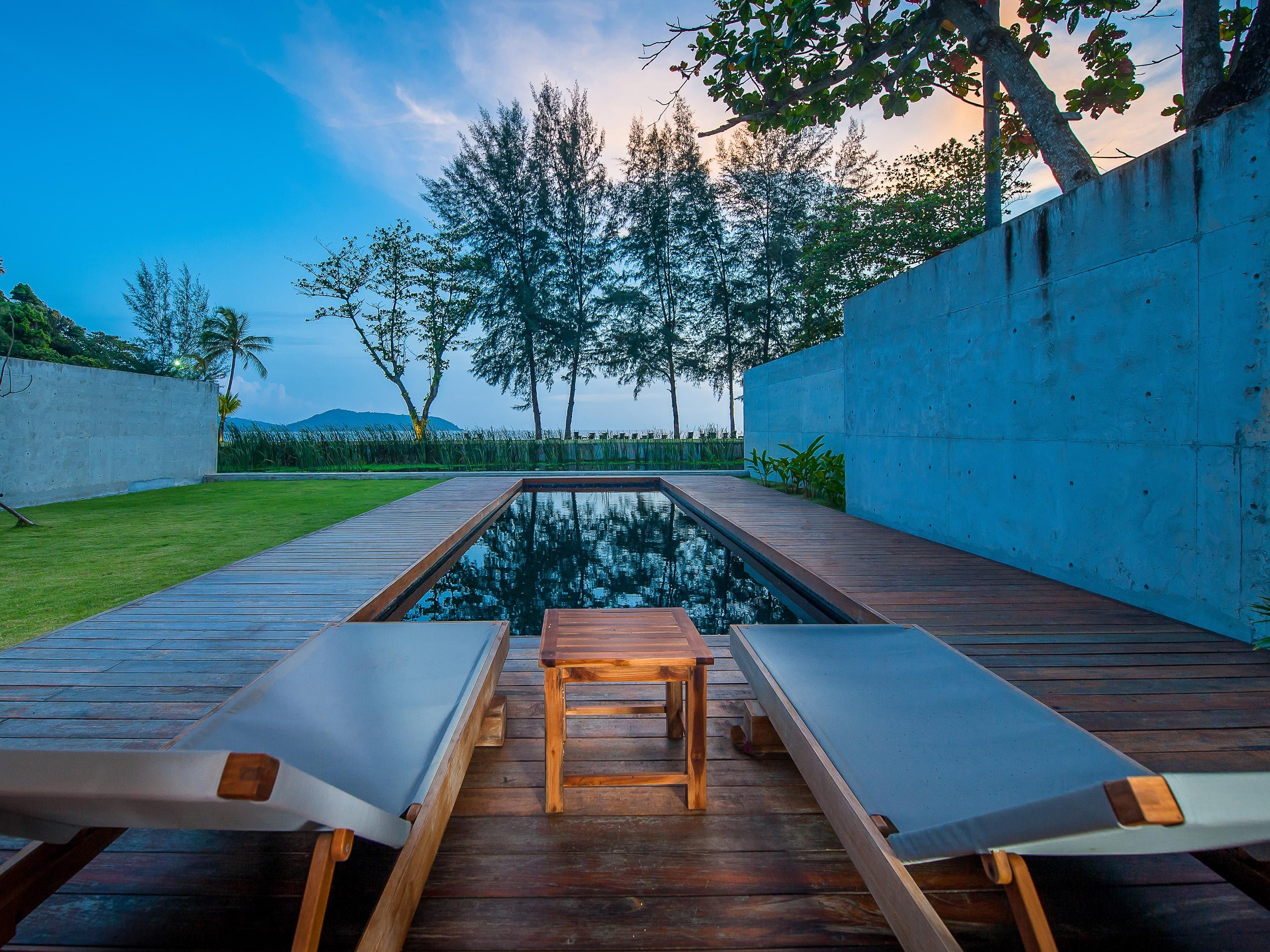 The Naka Phuket One Bedroom Beachfront Villa Interior Design in Phuke