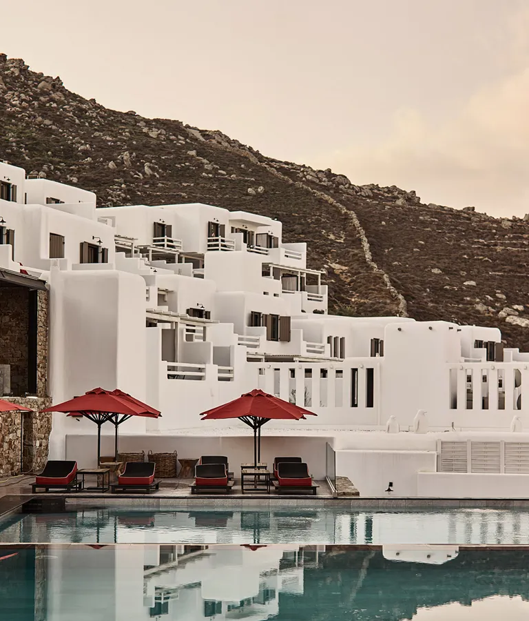 Myconian Avaton Terrace in Mykonos