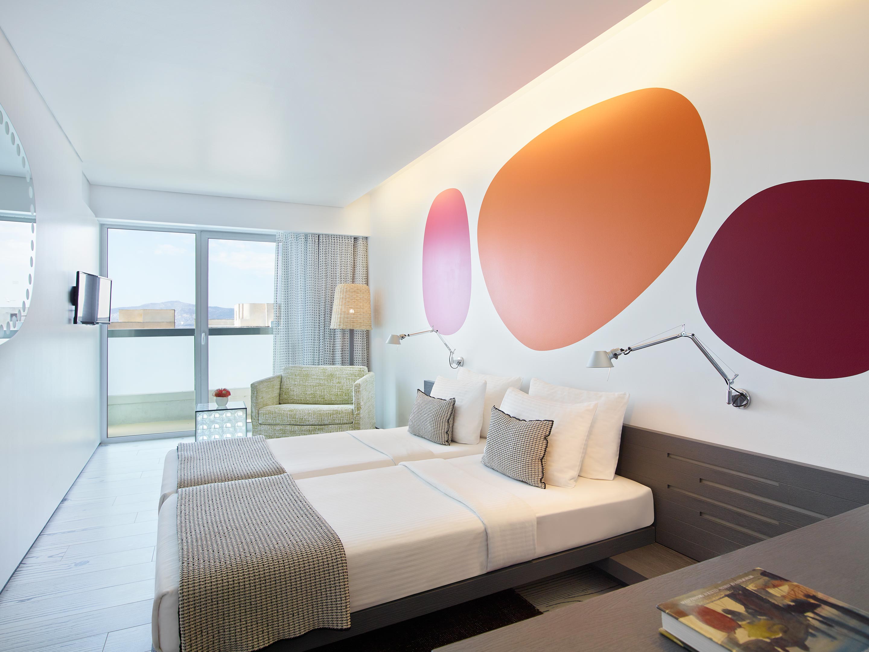 Fresh Hotel Room Interior Detail