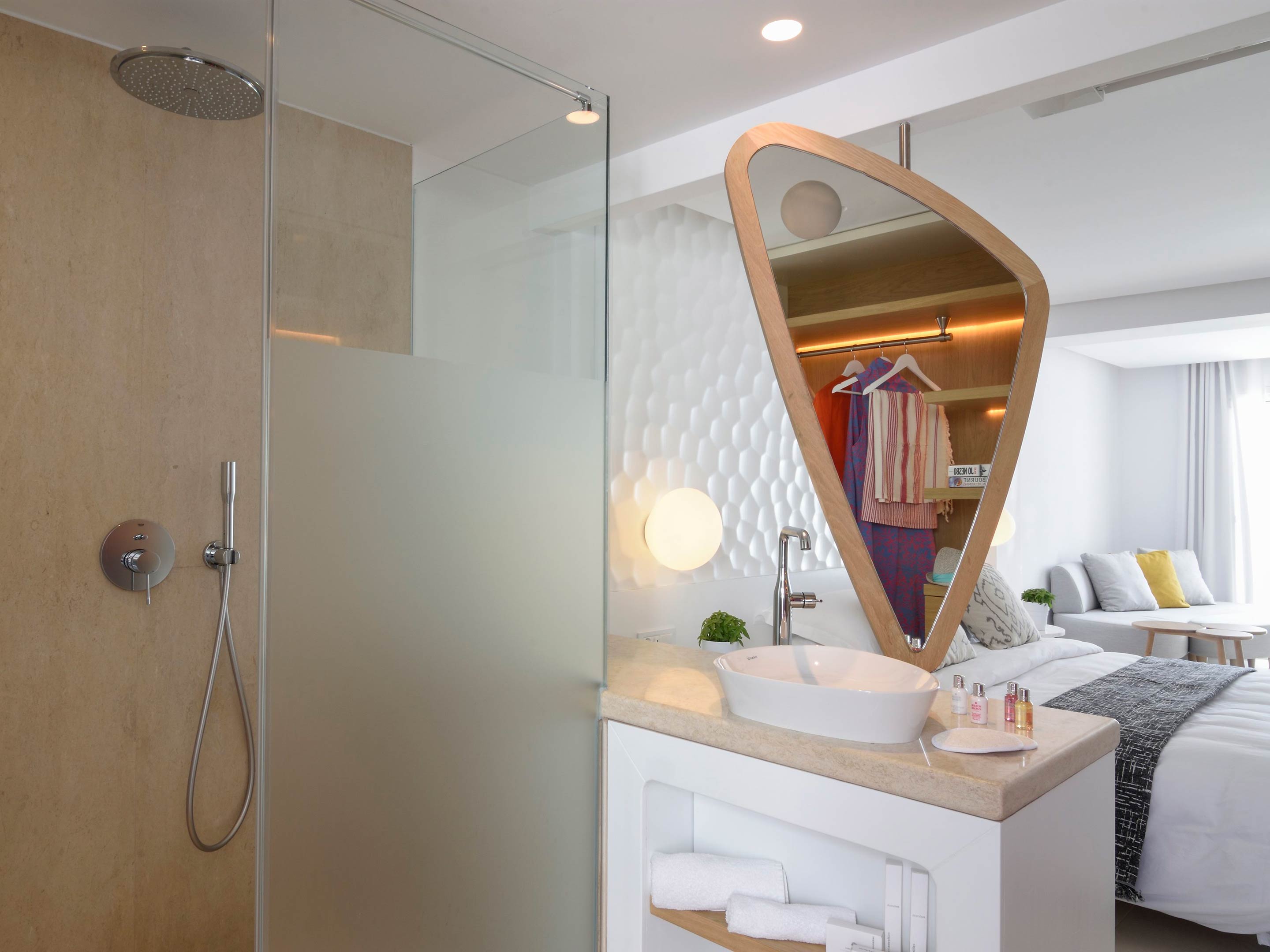 Myconian Kyma Mirror in Mykonos